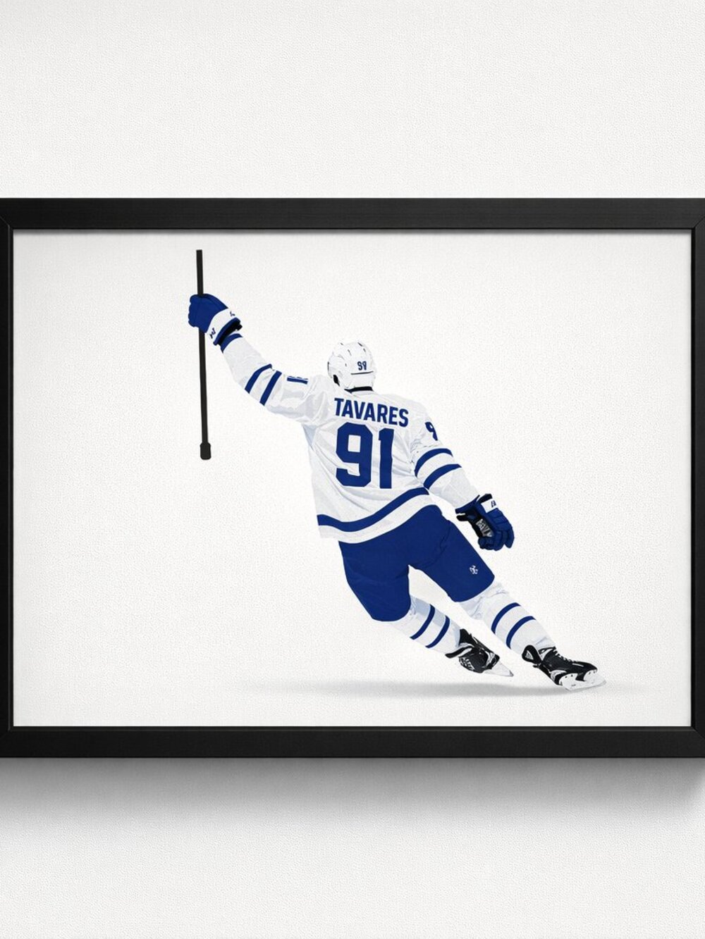 John Tavares 91 Captain Toronto Maple Leafs Framed Art Print NHL